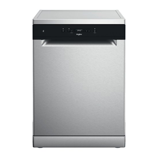 Mašine za pranje sudova Whirlpool W2F HD624 X, 14 kompleta Širina 60 cm, Bela