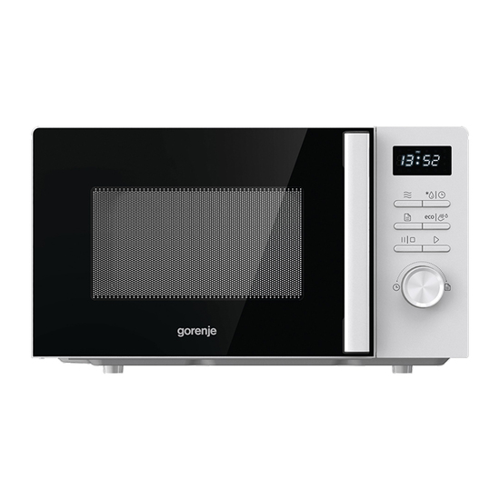 Mikrotalasna peć Gorenje MO 20 A3 WH, 800 W, 20 l, Bela