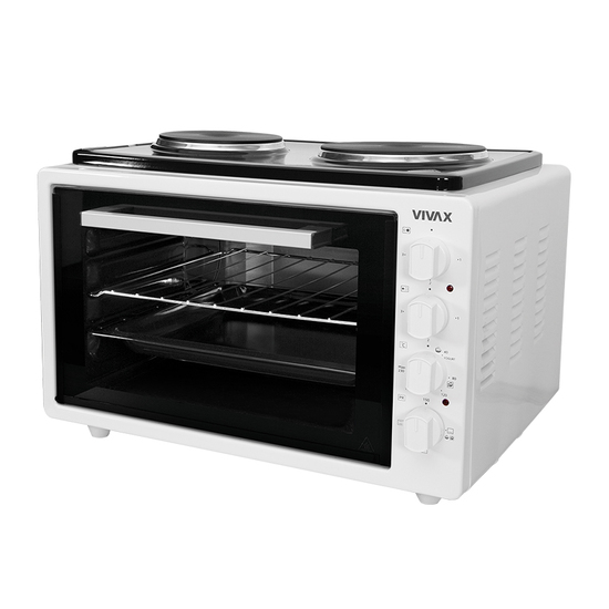 Mini šporet / Minielektrik Vivax MO-4201W, 42 l, 1500 W, Bela