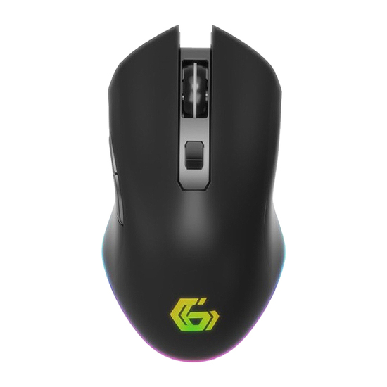 Miš Gembird MUSGW-6BL-02, Bežični, Punjivi, RGB GAMING