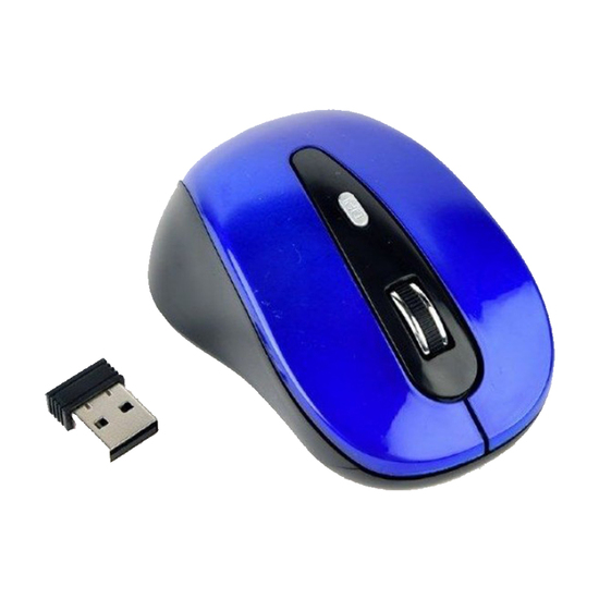 Miš Gembird MUSW-6B-01, USB 1.1 Bežični, PC, Plava