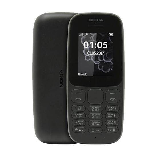 Mobilni telefon Nokia 105 DS, Crna, Dual Sim, 1.8