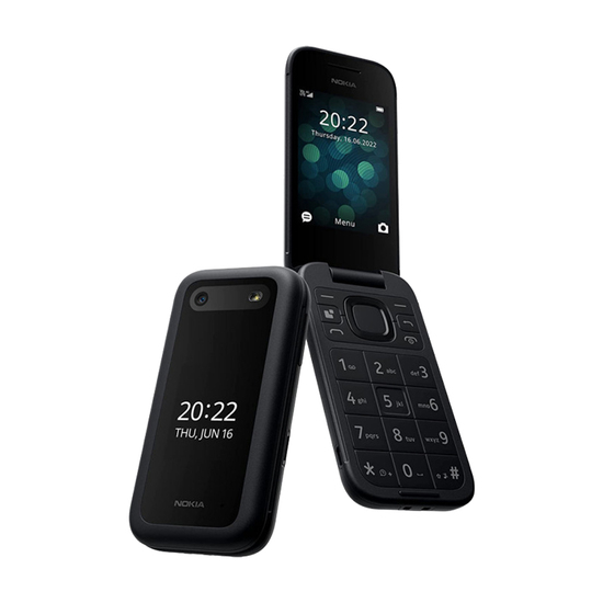 Mobilni telefon Nokia 2660 Flip 4G, Dual sim, Crna