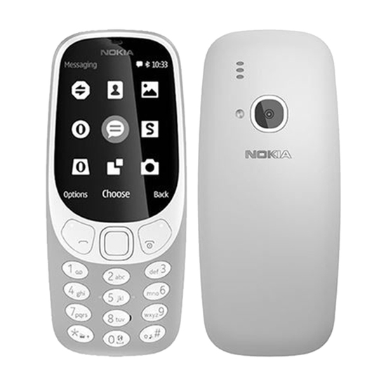 Mobilni telefon Nokia 3310 DS, Siva, Dual Sim, 2.4