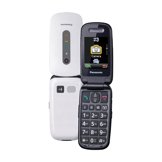 Mobilni telefon Panasonic KX-TU456EXWE, Single sim, Bela