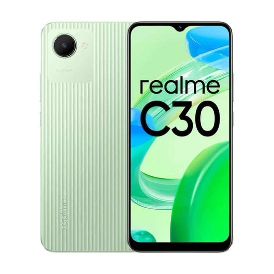 Mobilni telefon Realme C30 RMX3623 Green, Zelena, 6.5'', 1600 x 720, Octa Core, 3 GB RAM, 32 GB, 8.0  / 5.0 Mpix