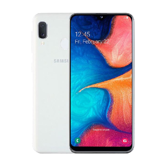 Mobilni telefon Samsung Galaxy A20E, Bela, Dual Sim, 5.8