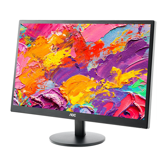 Monitor Aoc M2470SWH, 23.6'', 1920 x 1080 Full HD, LED, 60 Hz, Zučnici 2 x 2 W