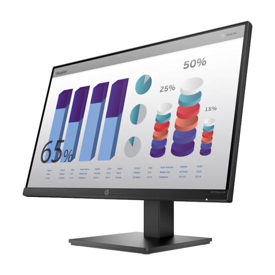 Monitor HP P24Q IPS, 24'', 2560 x 1440 QHD