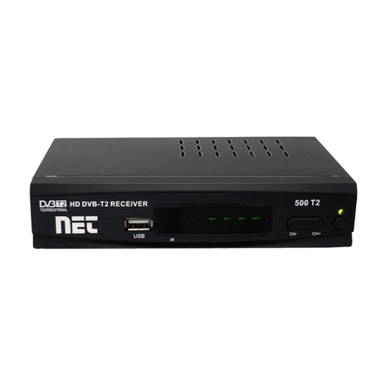 Net DVB-T2 500 T2/RF