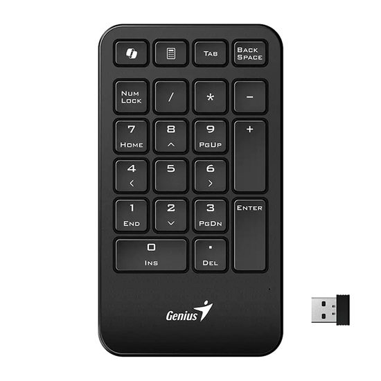 Numerička tastatura Genius NUMPAD 1000 AI, Bežična