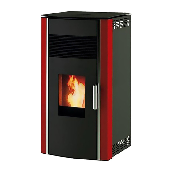 Peć na pelet Alfa Plam Luca, Crvena, Pelet, 8.5 kW