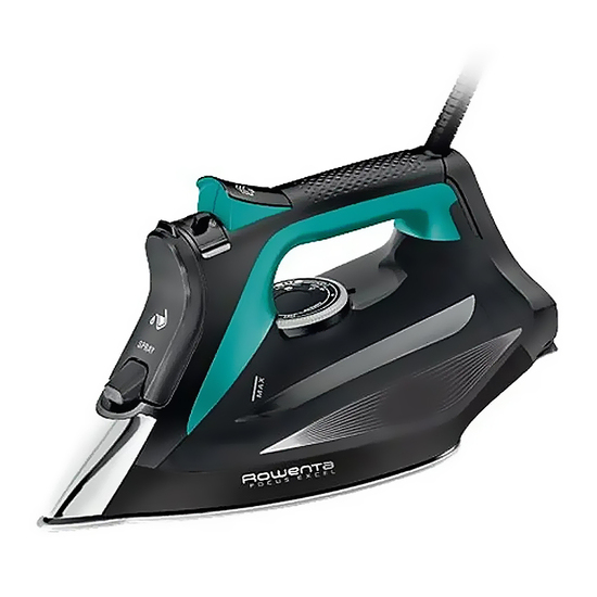 Pegla Rowenta DW 5326, 2700W, 200g/min, crno/tamnozelena