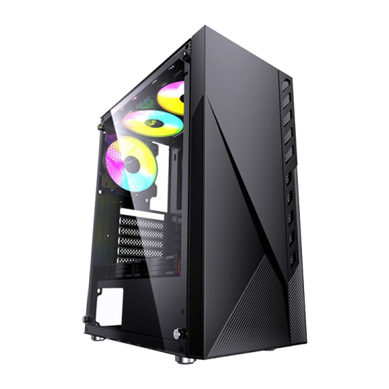 Računar WBS R5600X/16/1/6750, AMD Ryzen 5 5600X 6-Core do 4.6 GHz, XFX AMD Radeon RX 6750 XT, ASUS PRIME B450M-A II, 12GB DDR6 192 bit, 16 GB RAM DDR4, 1 TB SSD