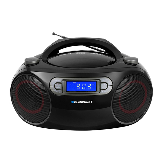 Radio CD Blaupunkt BB18BK Boombox, crna