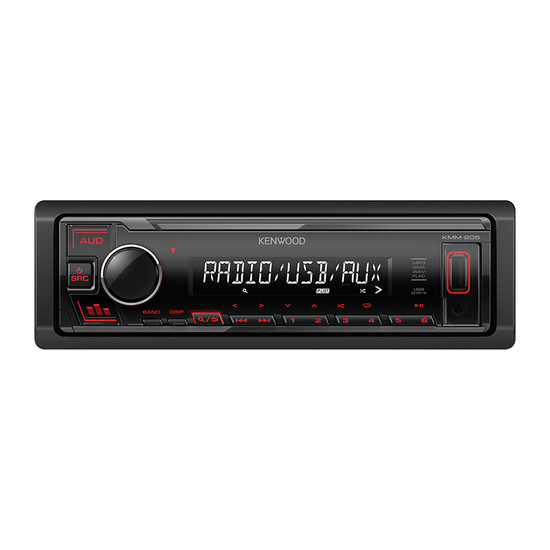 Radio za auto Kenwood KMM-205