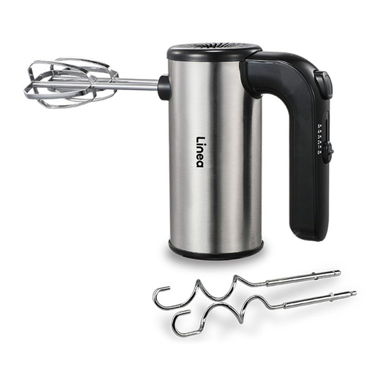 Ručni mikser Linea LHM-0669, 300 W, Inox