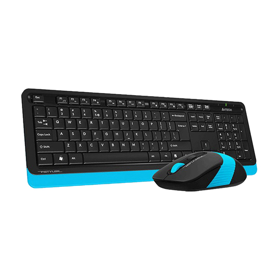 Set Tastatura + Miš A4Tech FG1010 FSTYLER, Plava, Wireless, USB