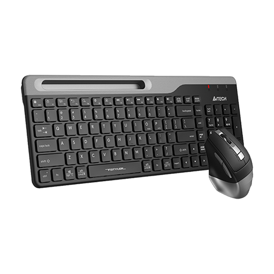 Set Tastatura + Miš A4Tech FSTYLER FB2535C, Wireless, Siva / Crna