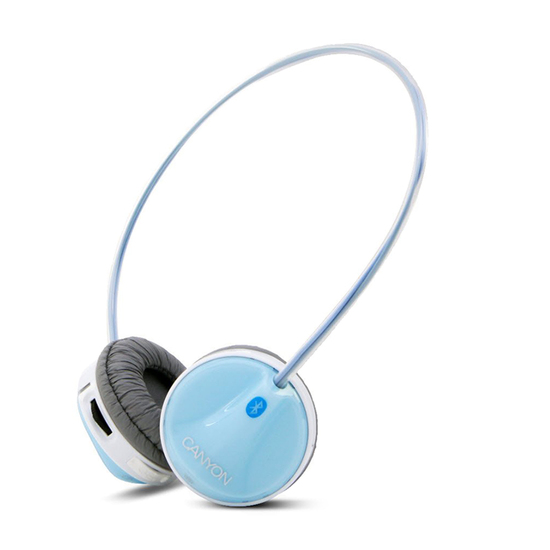 Slušalice Canyon CNA-BTHS02BL, Bluetooth, Crne