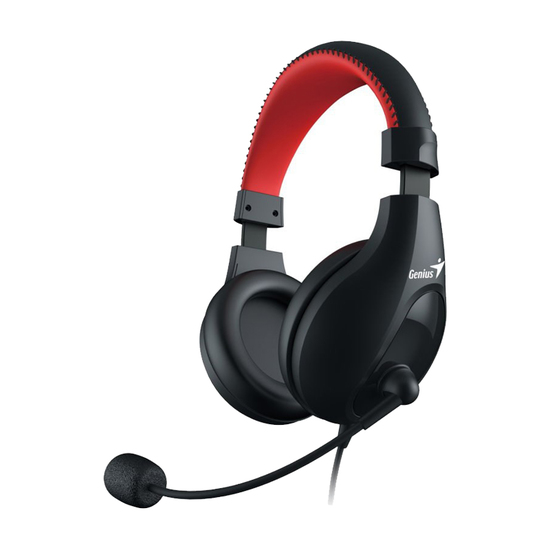 Slušalice Genius HS-520 HD, Crveno - Crne