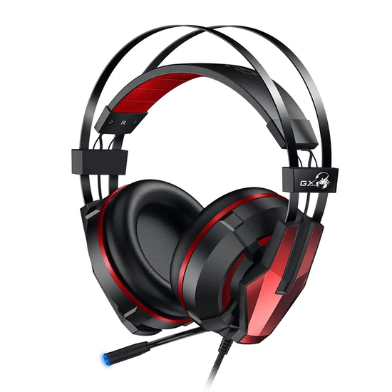 Slušalice Genius HS-G710V GAMING, USB A, Crna/Crvena