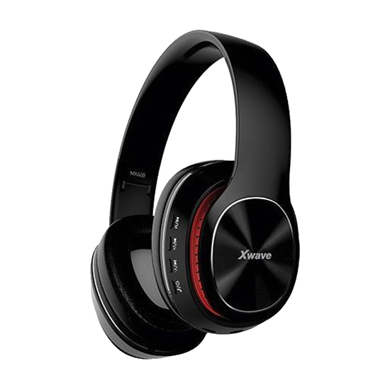 Slušalice XWave MX400 BT BLACK 025439, Bluetooth, Crna