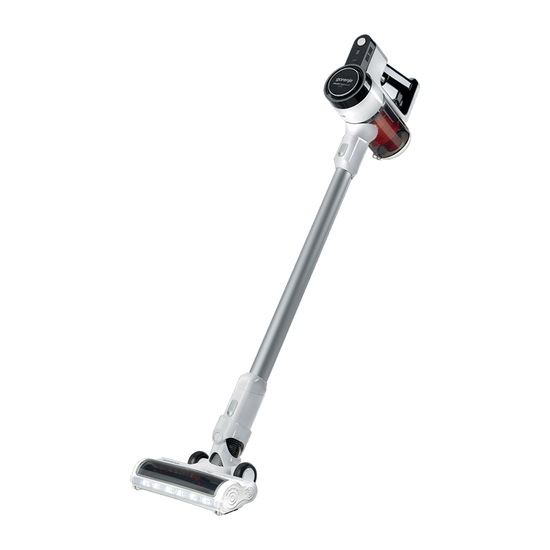 Štapni usisivač Gorenje SVC 216 FMLW, Snaga 121W, Usisna snaga 25 W, 0.5 l, do 45 min rada