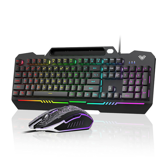 Tastarura + miš Aula T102 GAMING RGB, žična