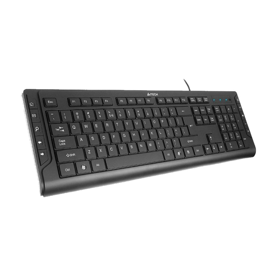 Tastatura A4 Tech KD-600 MULTIMEDIA X-SLIM, USB