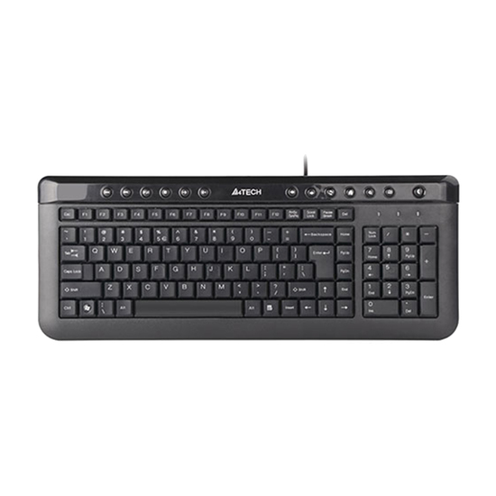Tastatura A4 Tech KL-40 X-Slim, USB