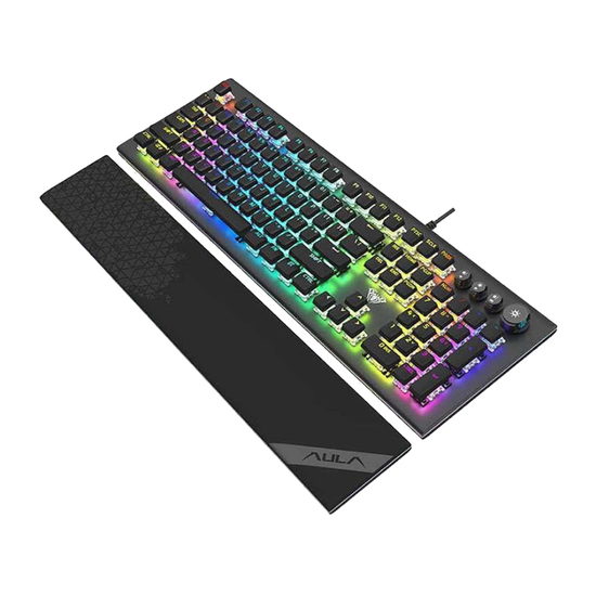 Tastatura Aula L2098 Crystal Switch, Mehanička, USB, Žična