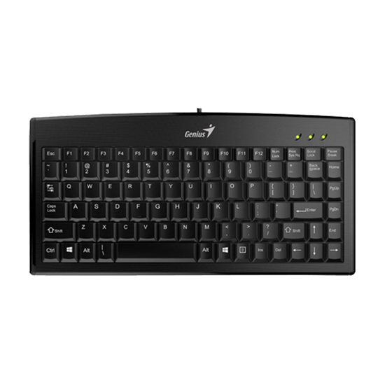 Tastatura Genius LuxeMate 100, Bez numeričke tastature, USB
