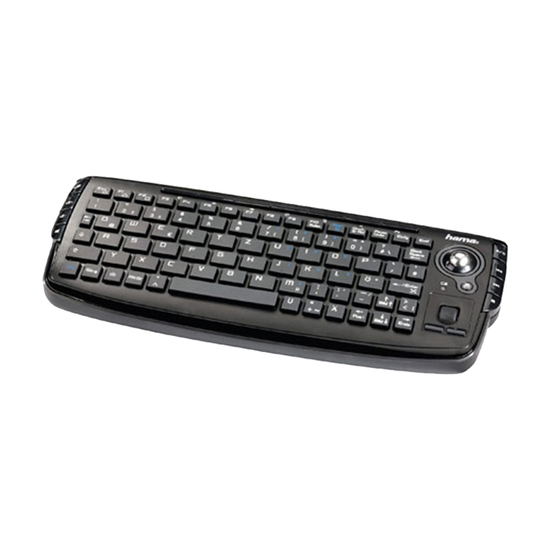 Tastatura Hama Uzzano 53815, USB Bežična, TV/PC