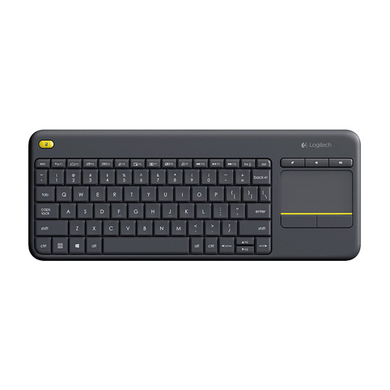 Tastatura Logitech K400 Plus, USB Bežična, PC/TV