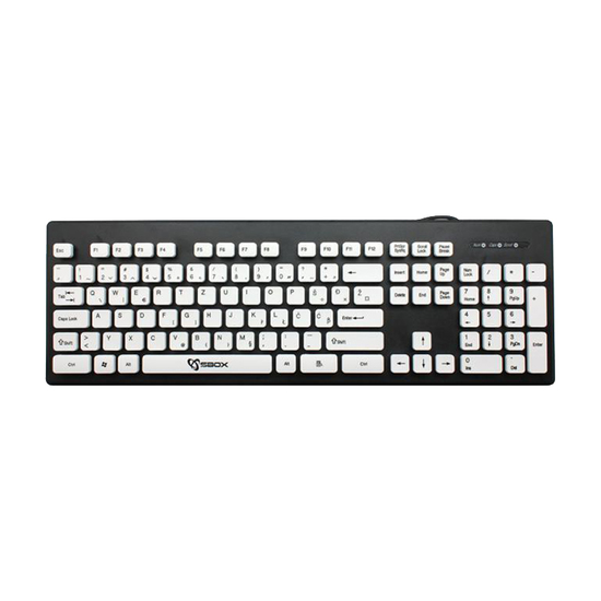 Tastatura S-BOX K16B, USB