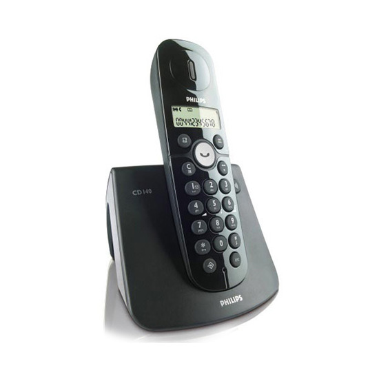 Telefon Philips CD1401B/53, Bežični, Crni