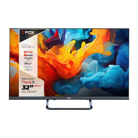 Televizor Fox 32WOS650C, 32'' (80 cm), 1366x768 HD Ready, Web OS