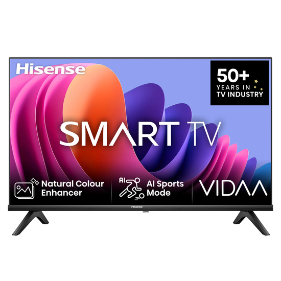 Televizor Hisense 40A4N, 40'' (102 cm), 1920 x 1080 Full HD, LED, DVB-T/T2/C/S2, Vidaa OS