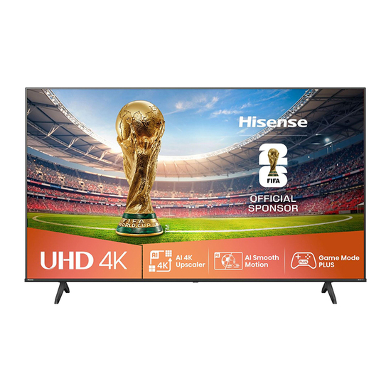 Televizor Hisense 65A6Q, 65'' (164 cm), 3840x2160 Ultra HD 4K, DVB-T/T2/C/S/S2, Vidaa