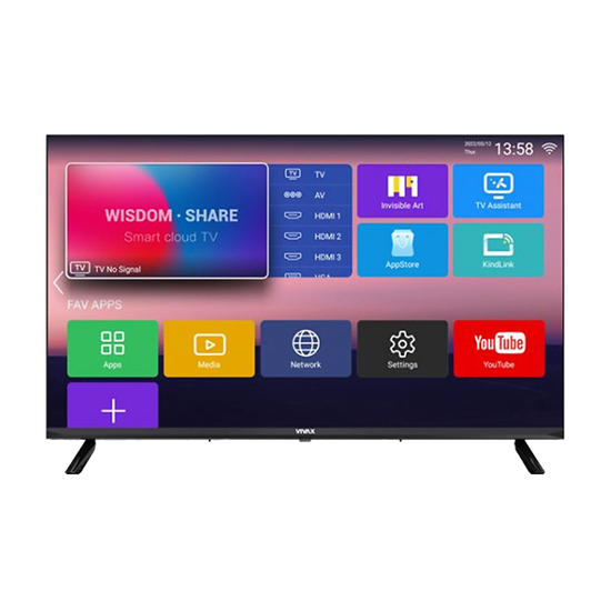 Televizor Vivax TV-32LE131T2S2SM_REG, 32'' (82 cm), 1366 x 768 HD Ready, Smart Android 9.0
