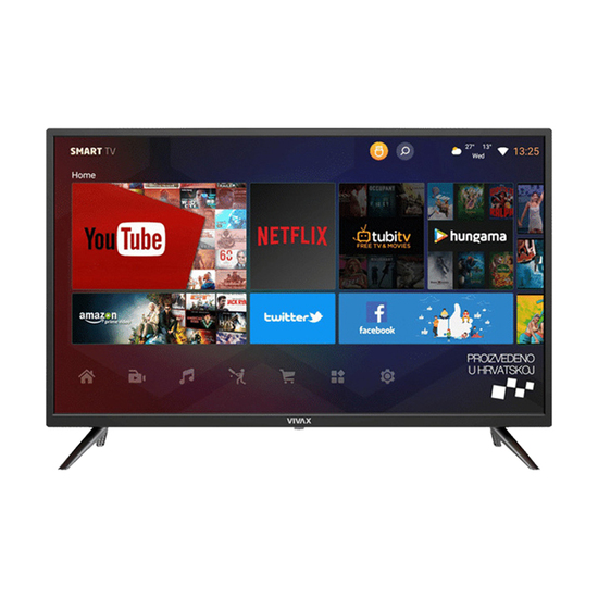 Televizor Vivax TV-39S60T2S2SM, 39'' (99 cm), 1366 x 768 HD Ready, Smart Android