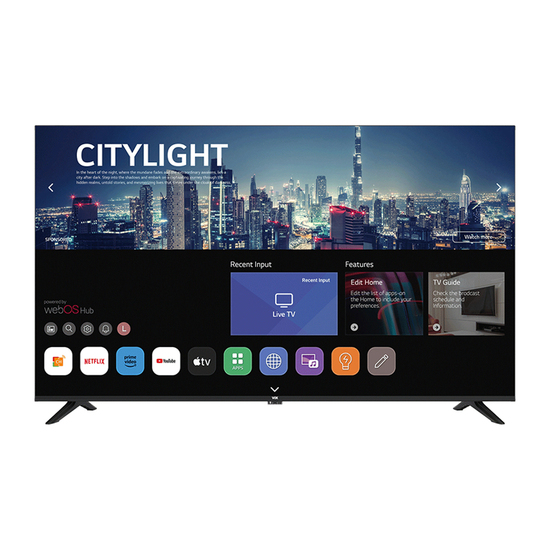 Televizor Vox UHD 43WOS684BU, 43'', 3840 x 2160 Ultra HD, DLED, DVB-T/C/T2/S/S2, Web OS