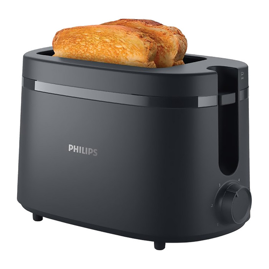Toster za hleb Philips HD2510/90, 650 W, Vertikalni, Crni