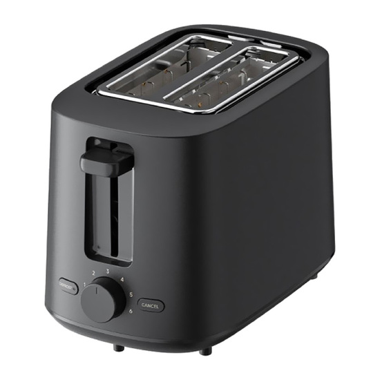 Toster za hleb Xiaomi BHR8811EU, 930 W, vertikalni, crni