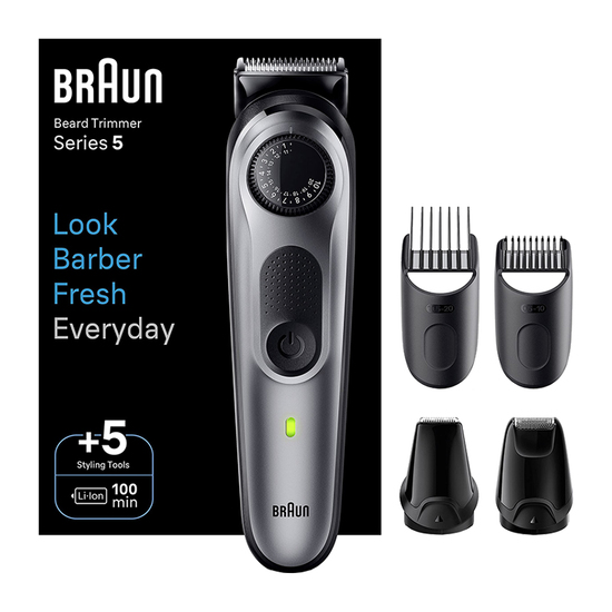 Trimer za bradu Braun BT5440, Siva
