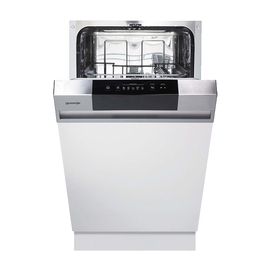 Ugradna mašina za pranje sudova Gorenje GI520E15X, 9 kompleta, širine 45 cm