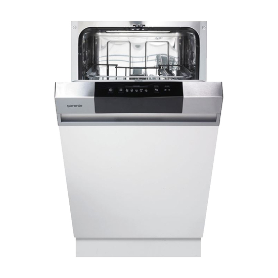 Ugradna Mašina za pranje sudova Gorenje GI52040X, 9 kompleta, širine 45 cm