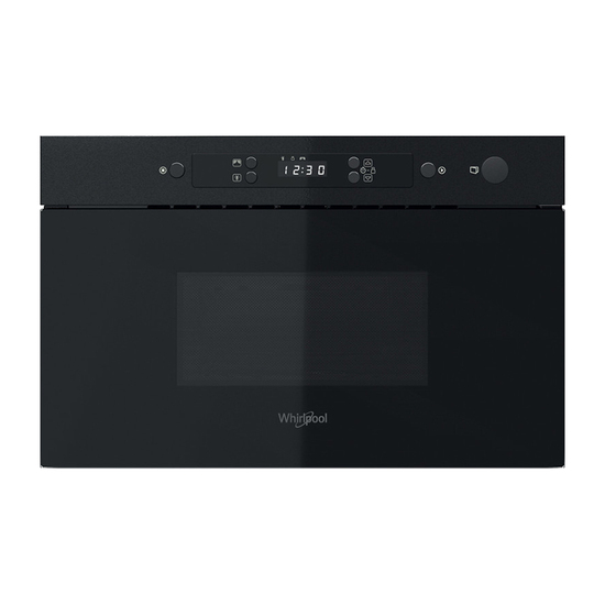 Ugradna Mikrotalasna pećnica Whirlpool MBNA900B, 1300 W, Snaga mikrotalasa 750 W, 22 l, Crna