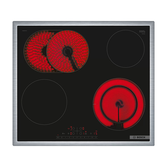 Ugradna Ploča Bosch PKN645FP2E, 8.3 kW, Crna